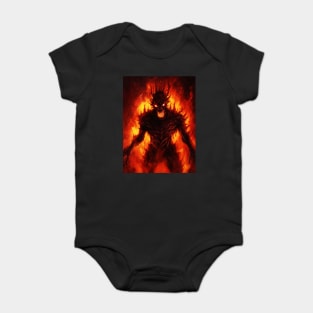 Unbegotten Deity of Fire Baby Bodysuit